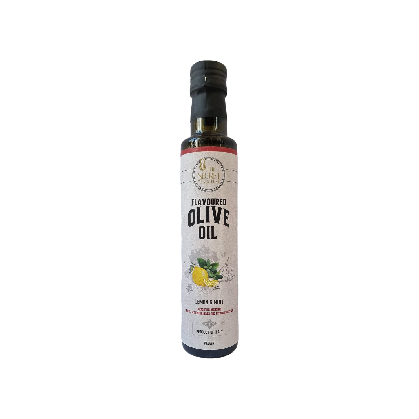 LEMON AND MINT flavoured olive oil 250 ml - New label