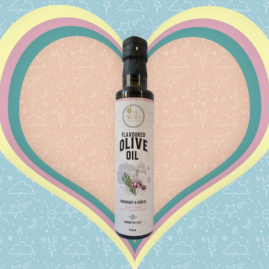 ROSEMARY AND GARLIC flavoured olive oil 250 ml - New label
