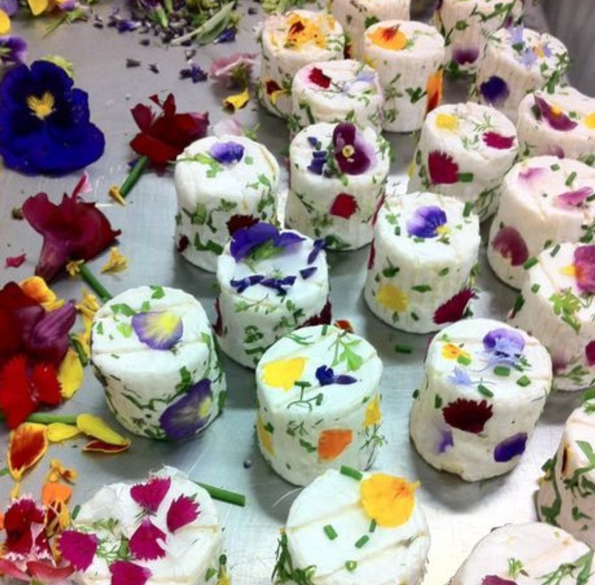 Edible flower petals -  'Blooming Trio Edibles' - dried natural - 10 gr.