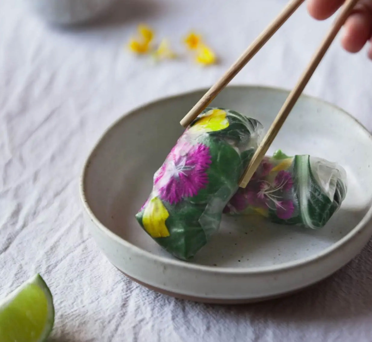 Edible flower petals -  'Blooming Trio Edibles' - dried natural - 10 gr.
