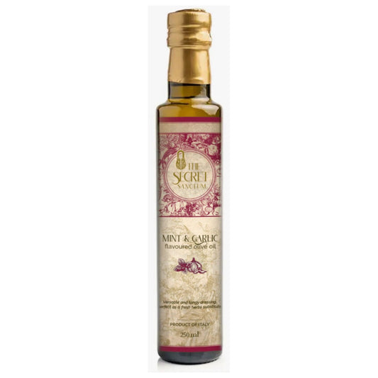 MINT AND GARLIC flavoured olive oil 250 ml - Old label