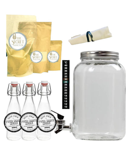 Make Your Own Kombucha kit  - Kombucha Brewing Starter Kit -