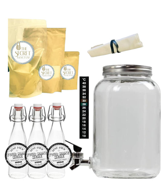 Make Your Own Kombucha kit  - Kombucha Brewing Starter Kit -