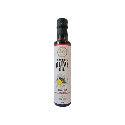 TSS LEMON AND MINT flavoured olive oil 250 ml - New label