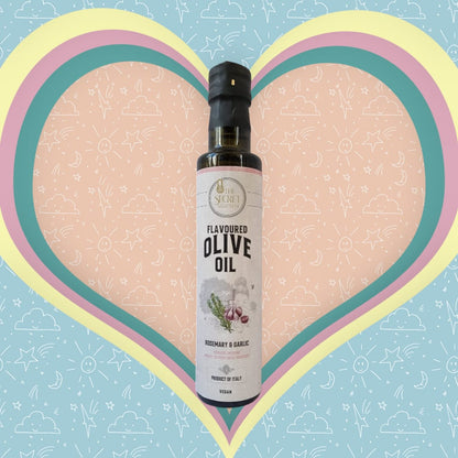 ROSEMARY AND GARLIC flavoured olive oil 250 ml - New label