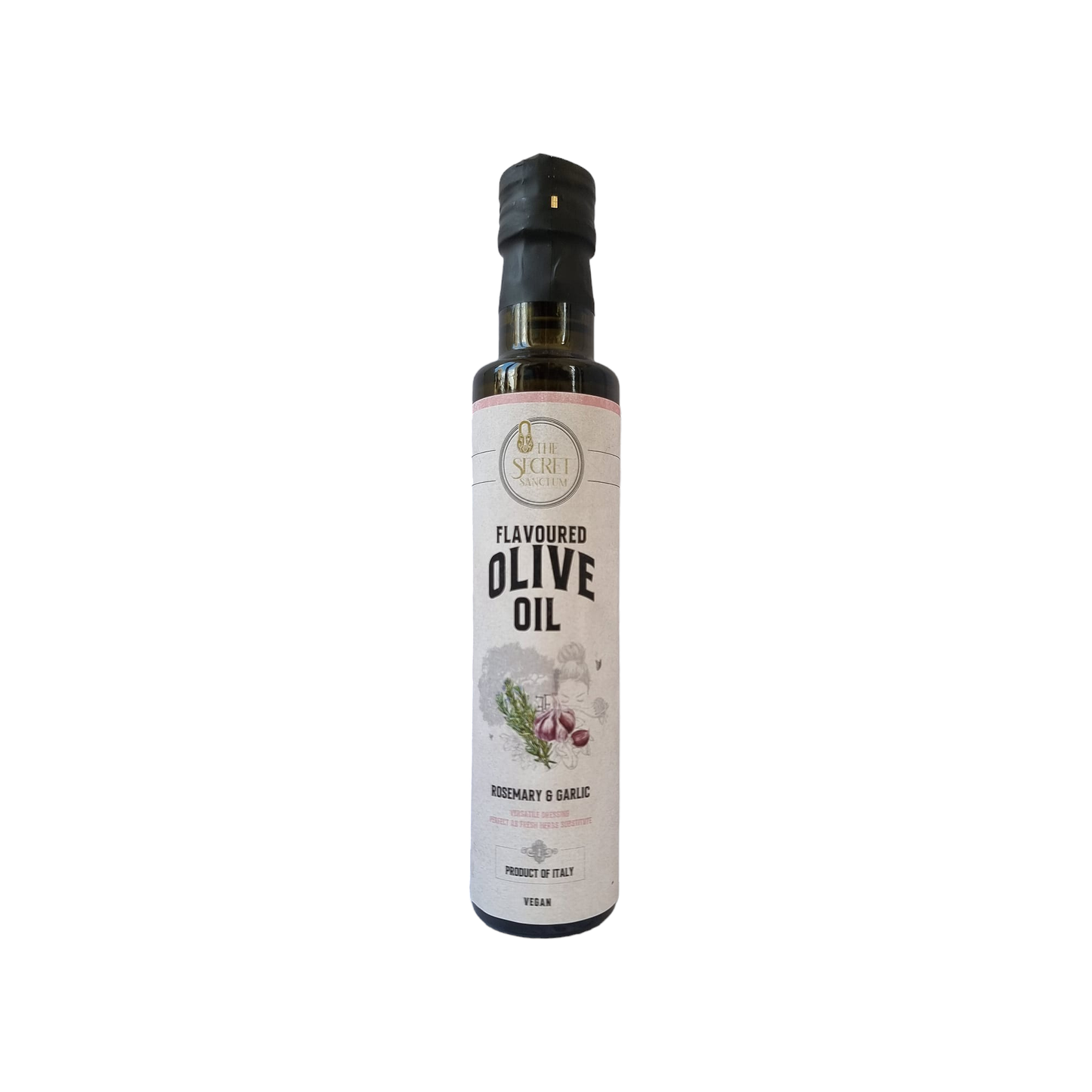 ROSEMARY AND GARLIC flavoured olive oil 250 ml - New label