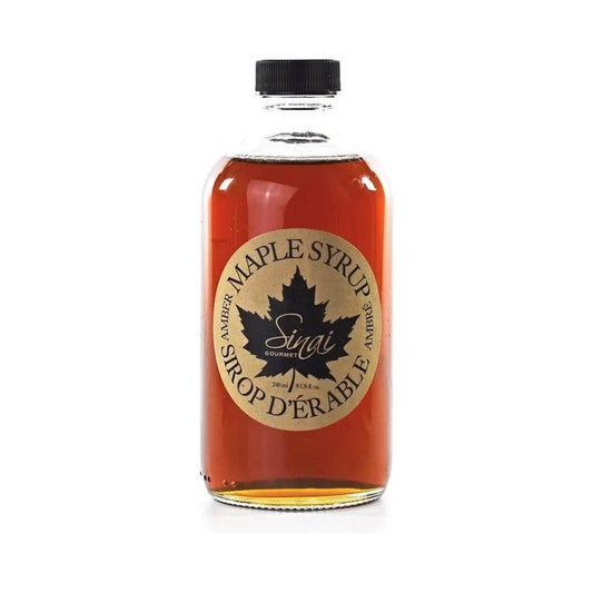 Real Canadian Maple Syrup - Amber - 240 ml - ORGANIC - GRADE A